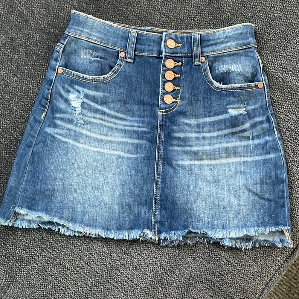 Indigo Rein 1/24 Blue Denim skirt